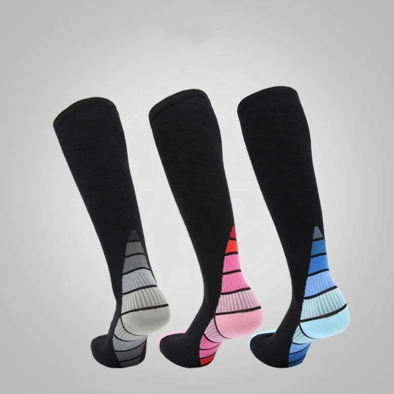 Custom your own football compression men sport socks with logo socks