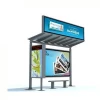 Customizable multi-purpose bus stop shelters bus stop outdoor advertising