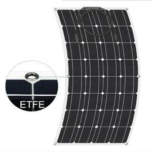 Customized Mini Foldable Portable High Efficiency Outdoor Mono Monocrystalline 12v 100w Solarpanel Rv Caravan Boat Marine