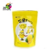 Customized printed self adhesive matte stand up pouch plastic dried fruit package bag for dry mango