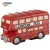 Import Customized Red Set Resin Book Stand Home Decor set London Bus Bookends from China
