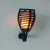 Import Decoration light hot sell dancing flame morden led solar powered lawn lamp from China