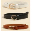 Designer Top PU Belt Famous Brands Women Lady Genuine Leather Belts