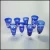 Import diamond cut colored wine glass goblet from China