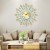 Import Diamond Decoration Metal Design Crystal Peacock Luxury Wall Clock Home Decoration from China