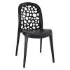 Dining chair plastic comfortable chair cheap restaurant stackable chair