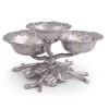dinnerware steel &  aluminium serving bowls for dining and kitchen fruit bowls round decorative salad servers dough bowls