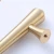 Import Direct Supply Modern Gold T bar Solid Brass Hardware Drawer Handle and Knob from China