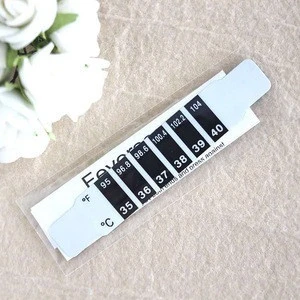 Disposable fever thermometer foreheadthermometer strip for baby