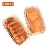 Disposable Wooden Baking Cake Tools Food Basket Baking Pan Tray Bread Loaf Pans Wood Baking Mold Bakeware