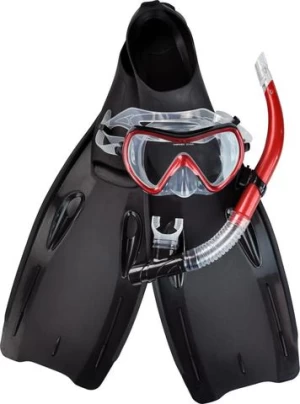 Diving Set Wholesale Snorkel set with Adjustable Flipper