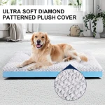 Dog Bed With Anti-Slip Bottom Soft Warm Plush Dog Bed Custom Cute Dog Cushion Cover For Wholesale Pet Mats Pads Cat Bed House