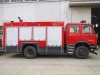 Dongfeng 6Ton international emergency fire truck, foam/ water tank fire truck for sale