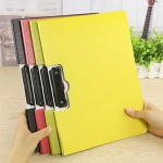 Double side PP Plastic clip board file a4 size,board clip,foldable board with 4C printing