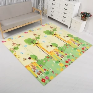 Double Sided Toy Large XPE Cartoon Pattern Foldable Floor Pad Carpet