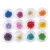 Import Dry Flower Designs Beauty Dried Flower Nail Art Sticker Accessories for DIY Nail Art Decoration Supplies 12 Colors from China
