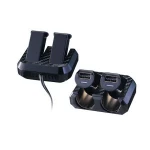 Dual Usb Mount Phone Electric Digital Car Charger For Cellphone
