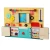 Import Early education educational toys teaching aids kitchen theme cognition montessori busy board wooden from China
