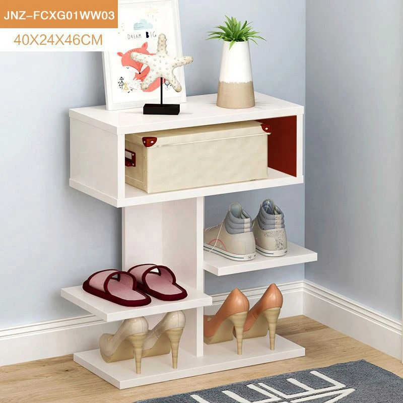 Easy installation white modern wooden amazing shoe rack organizer shoes rack box