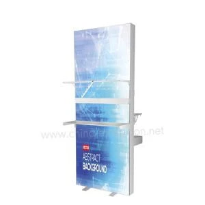 Easy set up Advertising Backlit Frameless Aluminum LED Fabric retail Light Box