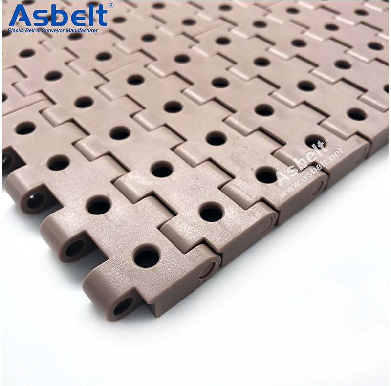 Easy To Clean industrial transmission chain Ast5934 Perforated Top for Canning Industry&amp; Food Industry
