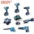 Import EKIIV best price air blower 18v 15pcs in one 21v 20volt 4.0A 5.0A 6.0A power tools cordless combos kits(15-tools) set from China
