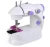Import Electric portable sewing machine straight stitch for beginner learning garment sewing machine from China