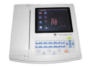 Electrocardiogram Machine Handheld 12 Channel ECG with USB PC Software