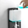 Electronic battery operated liquid soap alcohol gel spray infrared touchless wall mounted hand sanitizer dispenser with sensor