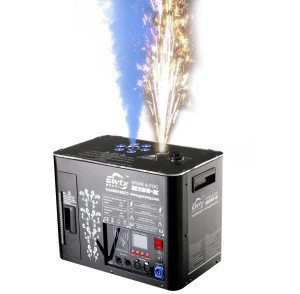 EWTX spark fog machine with LED lights ,non-toxic for weddingevents stage party dj disco