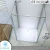Import EX-601 Good Quality Rectangle Walk in 6/8mm Shower Cabin from China