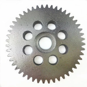 Factory Customized High Precision Low Price  Powder metallurgy  Sinter Double Eight Hole Spur Gears For Roll Gate Controller