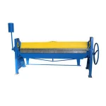 Factory direct sell cheap blue small manual folding machine