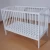 Import Factory Direct Wholesale White Pine Wood Baby Cribs Manufactures from China