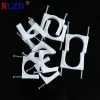 Factory PE Plastic Electrical Wire Wall Nails Clamp Cord Tie Holder Circle Cable Clips