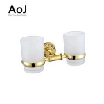 Factory price  bathroom set accessories bathroom single toothbrush cup holder