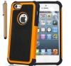 Factory Price High Quality Cell Phone Rugged Case with Football Lines for iphone 5c, Mobile Phone Accessory