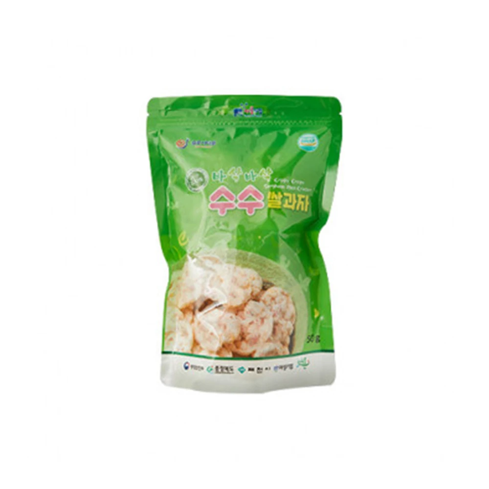 Factory Price Organic Korean Food SLOWCITY Crispy Crispy Sorghum Rice Cracker made in Korea