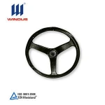 factory price spray paint cast iron 3 spokes machine tool handwheel
