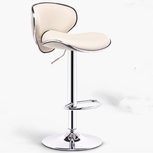 factory sillas de bar modern swivel barber chair restaurant cafe high chair revolving lift leather bar chair