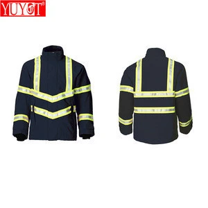 Factory supplier safety firefighting flame retardant workwear uniforms and fireman suit