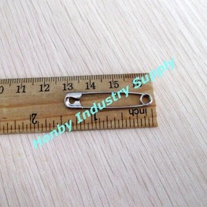 Factory Supply #2 Nickel Free Steel Safety Pin For Sewing
