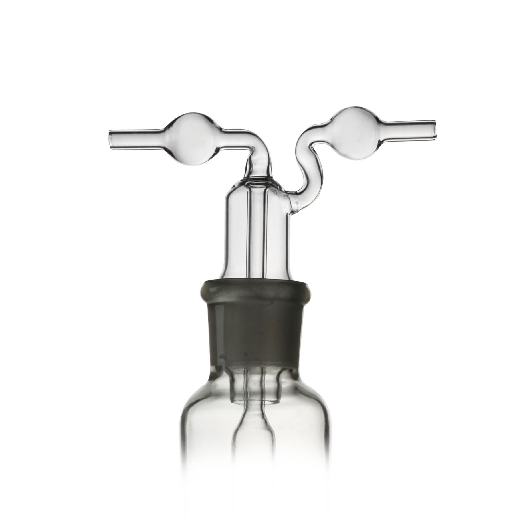Factory Supply Lab glassware Boro 3.3 glass Porous Type Gas Washing Bottle
