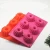 Import Factory wholesale 6 Cavity Silicone 3D Mini Chiffon Cake Mold DIY Baking cake Tools kitchen tools from China