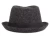 Import factory wholesale european and American style stock men classic fedora hat from China