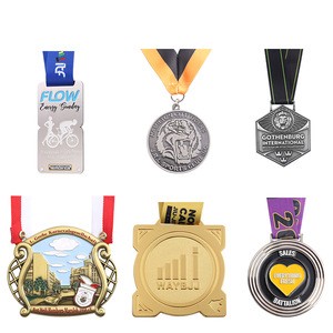 Factory wholesale price quality personalized colorful paint enamel 3D carnival metal medal