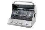 Factory wholesale price Stainless Steel outdoor rotisserie gril bbq smokers propane built-in stone 4 burners gas bbq grill