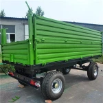 Farm trailer Dumping