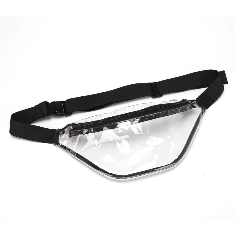 Fashion PVC Clear Waist Bag Waterproof Waist Bag Fanny Pack PVC Fanny Pack for Travel, Beach and Sport