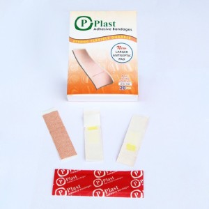 First Aid Bandage, Wound Plaster Fabric Bandage L65